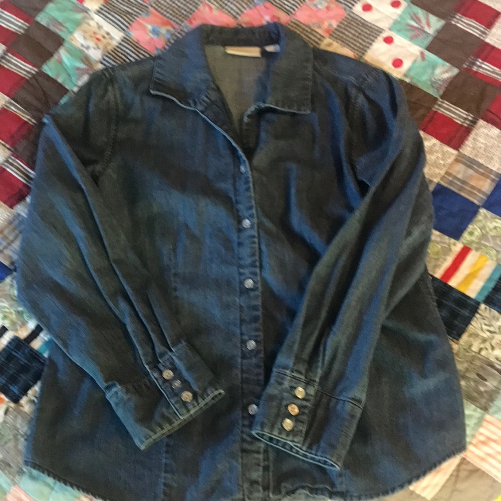 💙Chico denim shirt